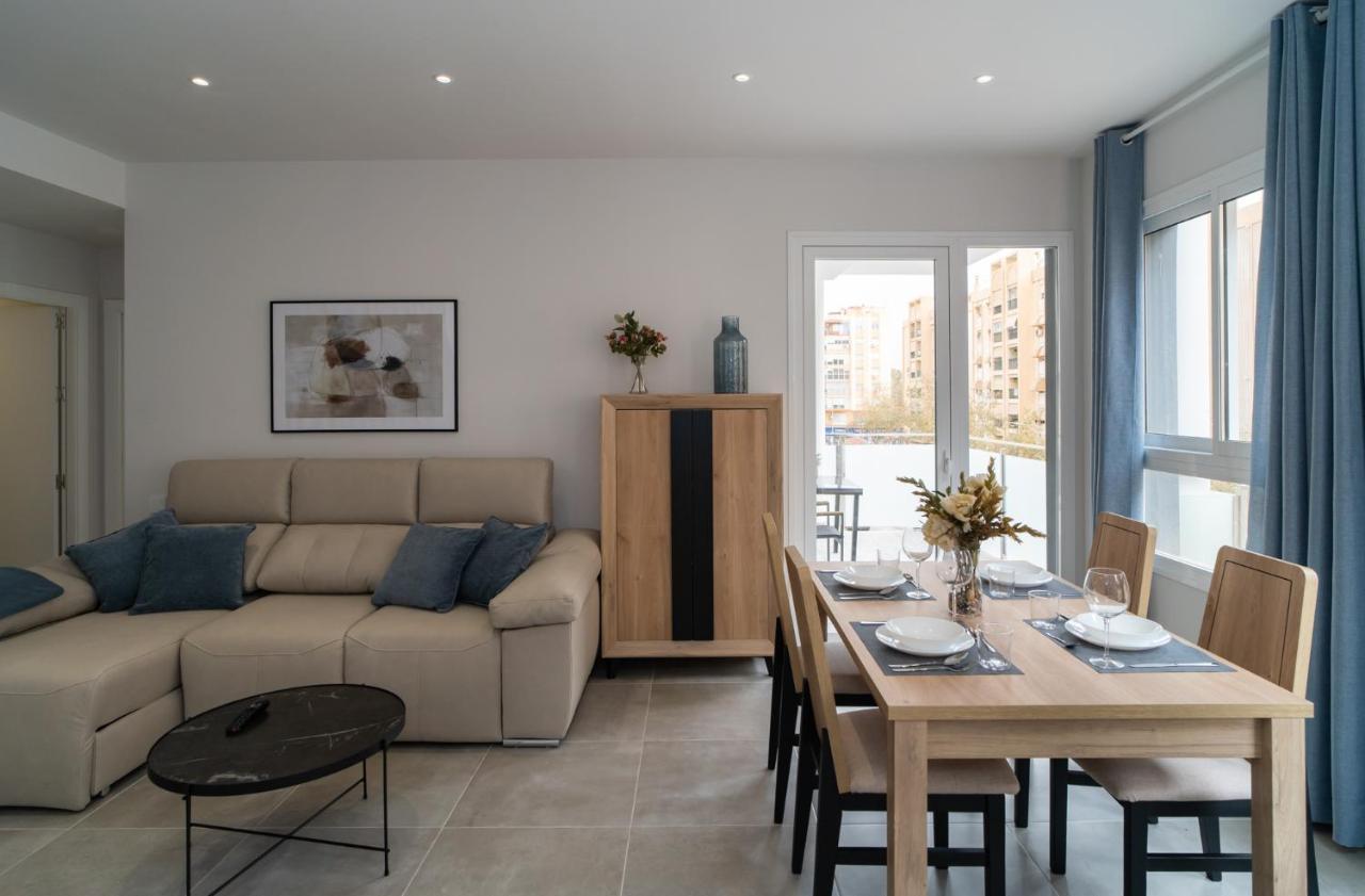 Aac Malaga - Apartamento Con Terraza, Muy Amplio, Totalmente Equipado, Cerca Del Centro Y Nuevo! Eksteriør bilde