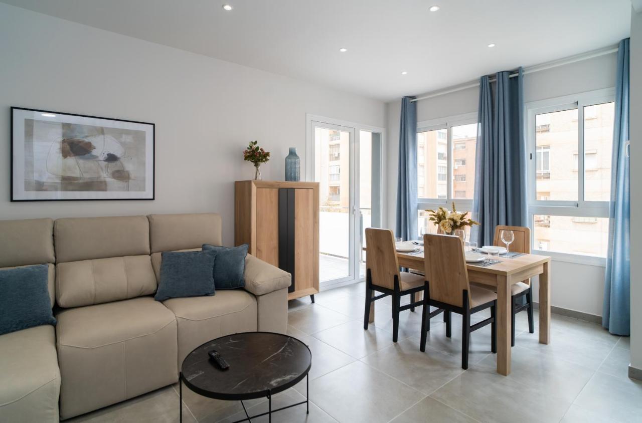 Aac Malaga - Apartamento Con Terraza, Muy Amplio, Totalmente Equipado, Cerca Del Centro Y Nuevo! Eksteriør bilde