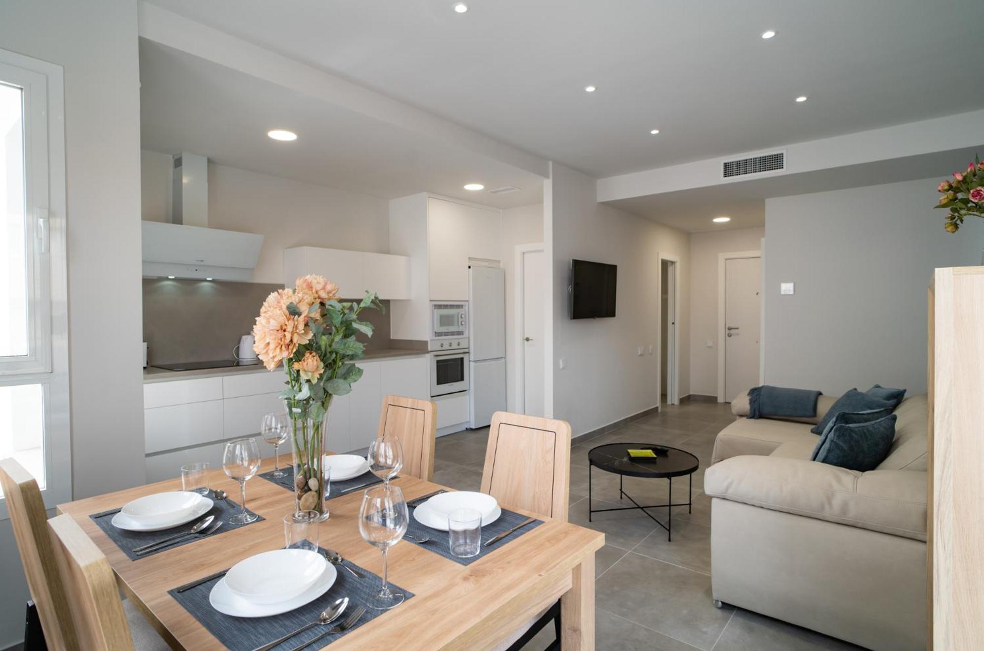 Aac Malaga - Apartamento Con Terraza, Muy Amplio, Totalmente Equipado, Cerca Del Centro Y Nuevo! Rom bilde